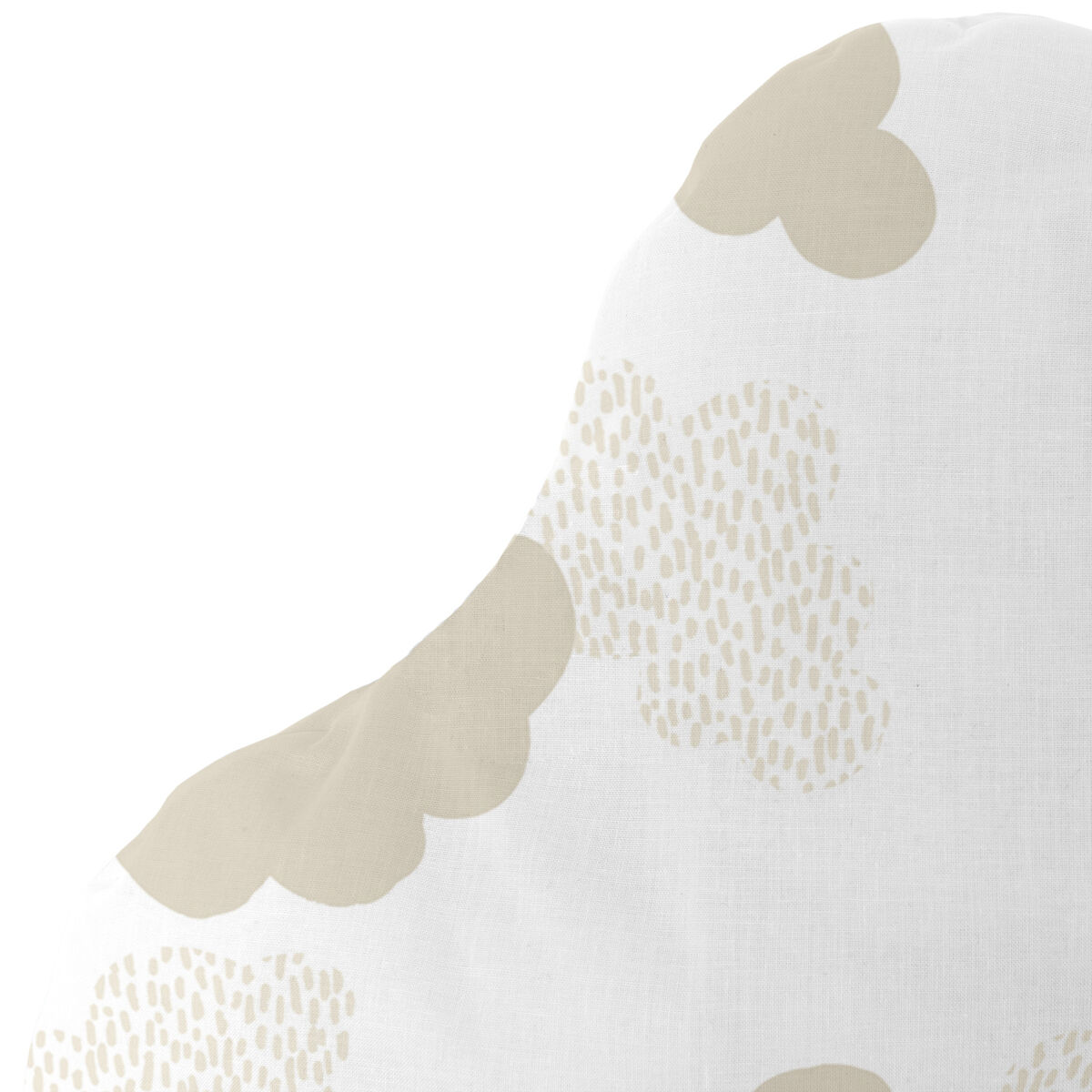 Almofada HappyFriday Basic Bege Nuvens 60 x 40 cm